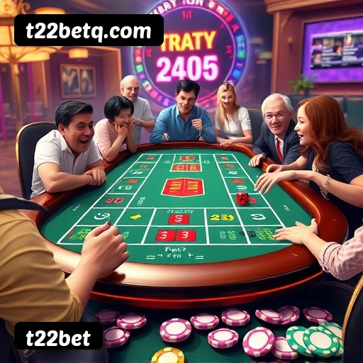 Dealers profissionais da t22bet